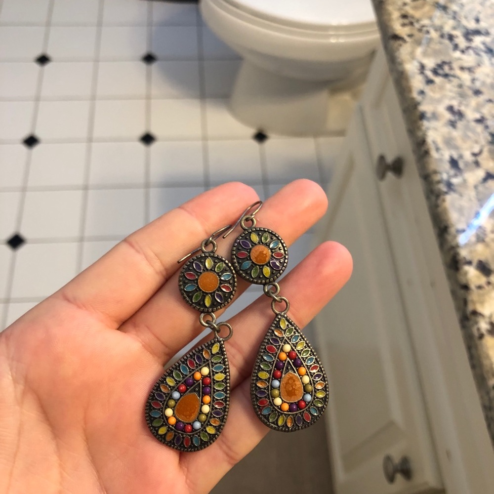 Multicolor earrings